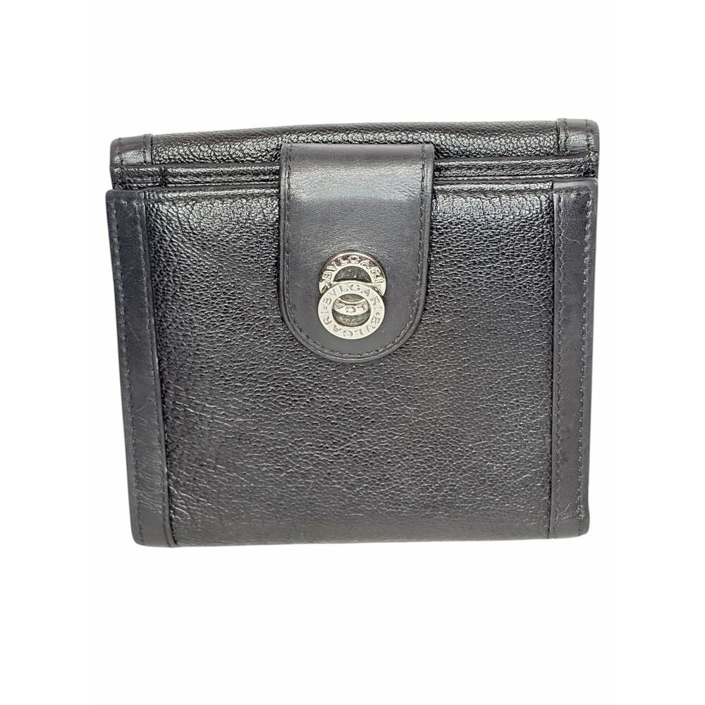 Bvlgari Doppiotondo Black
Leather Wallet